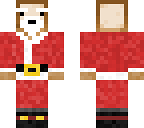 bread in  santa's suit