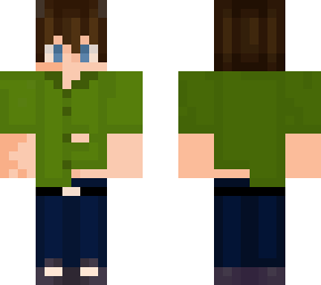 brown haired tubbo w /scars & horns [oblivian]