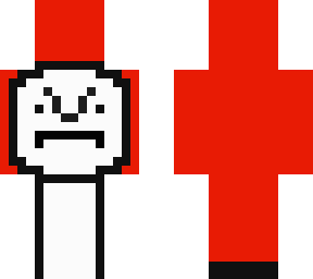 dream symmetrical skin, with a red mad outerlayer