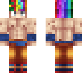 goku super saiyan ranbow
