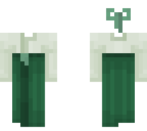 green japanese hakama ob