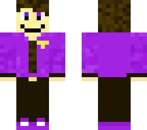 hombre morado