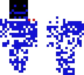mr blue fire man