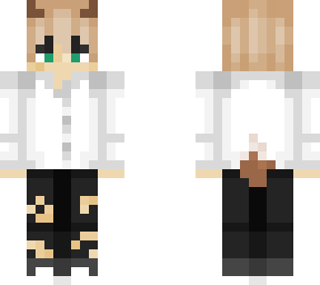 my oc, leo, without a mask