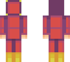 my skin but red