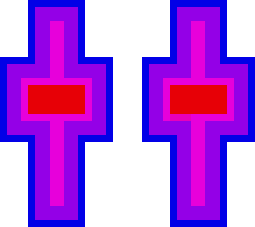 neon man