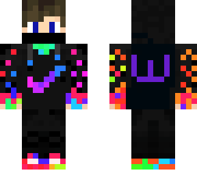 neon nike boy