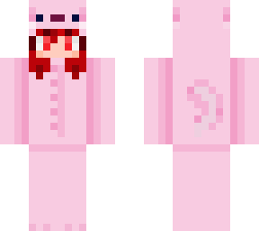oc con disfras de ajolote