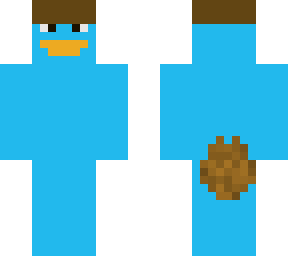 perry da platipus with a hat