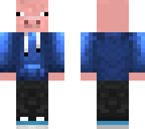 pig in a hoodie