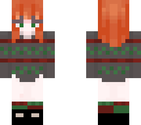 red head christmas
