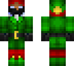 robot azul navidad