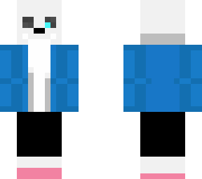 sans (listen to megolovania when wereing this skin please)