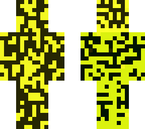the gliched skin
