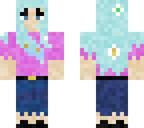 water queen transform to human