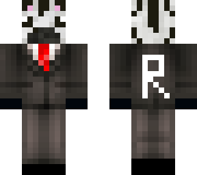 zebra with r suit