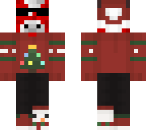 (classic) mushroom cow with style but on christmas