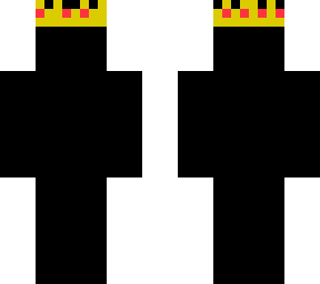 blacked out with crown