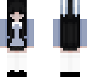 blue school bunny
