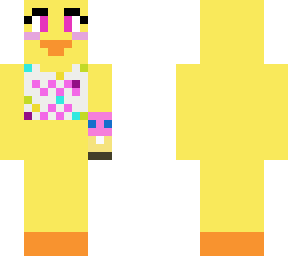chica with cupcake