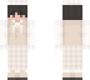 cream checkered boy