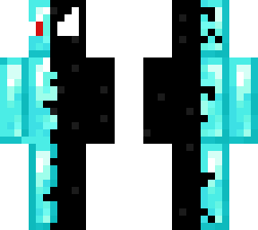 diamon block with a eyes (half venom)