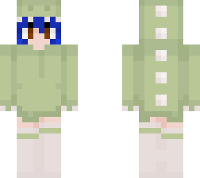 dino blue hair