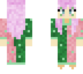 green and pink clown !