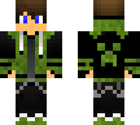 green gamer boy