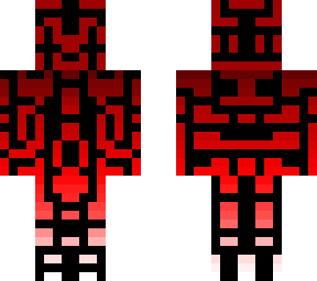 half-way done skin (red beast)