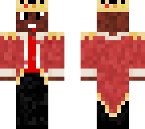 king w/ suit stye