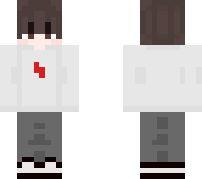 my first skin i made