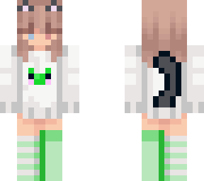my new minecraft skin (froggo)
