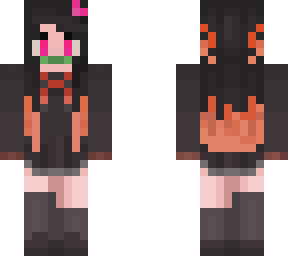 nezuko en uniforme