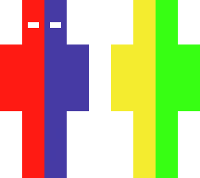 red blue green yellow