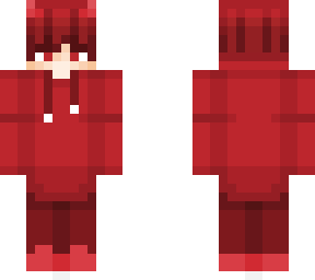 red hoodie