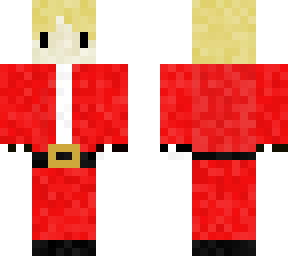 blonde santa