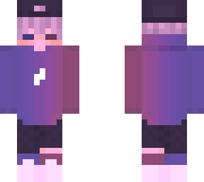 blue and pink lightning boy