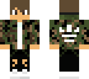 camo no hat