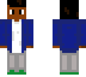 casual bluee jacket
