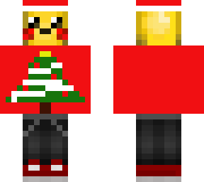 chrismas pikachu