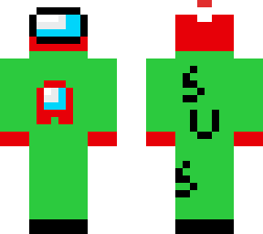 chrismas red "crewmate"