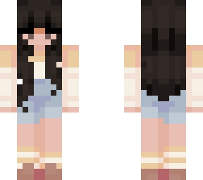 custard core // long hair