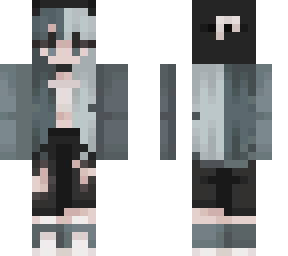 cute & cool emo girl skin