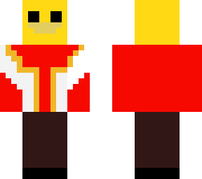 duck with robe and gold