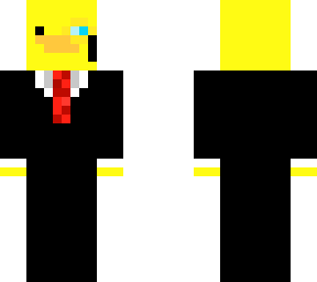 duck with suit