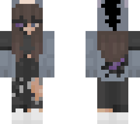 eeyore/enderman girl