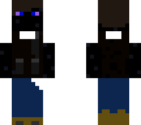 enderman with vest.