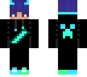 gamer boy (cyan greens) (effects)