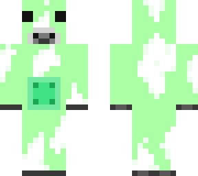 green cow